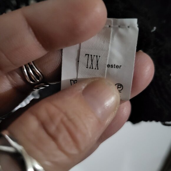 MESH SEE THROUGH PULL OVER TOP SZ XXL - Picture 5 of 6